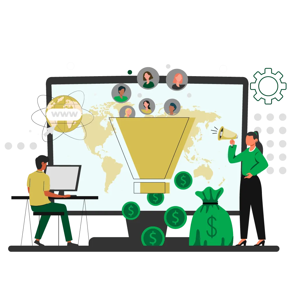 SEO vs Google Ads customer acquisition funnel